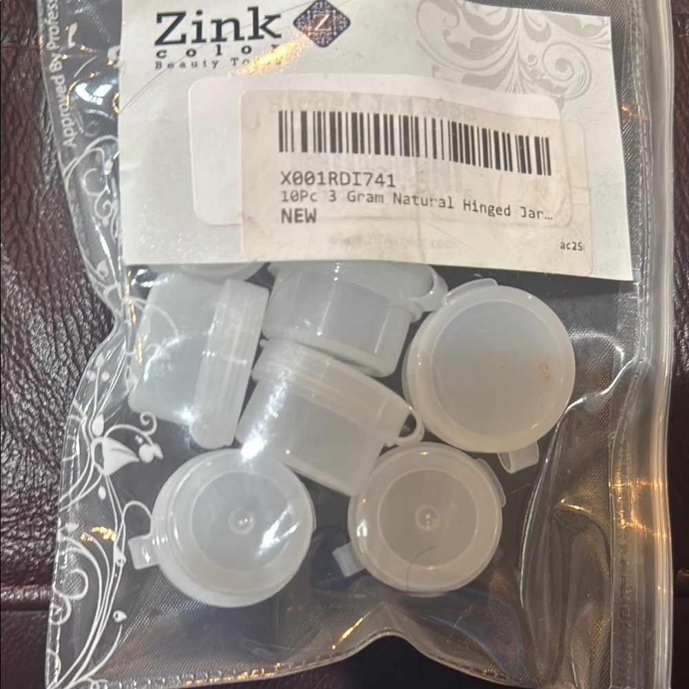 Zink Color Natural Hinged Jars